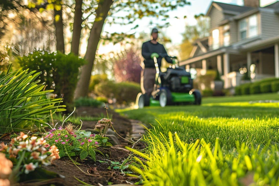 lawn mower set